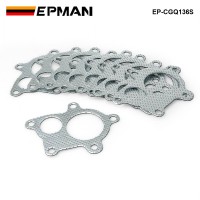 TANSKY - 5 Bolt Downpipe Gasket For T3, T3/T4, T04E Turbo Manifold Down Pipes Internal Wastegate Actuator EP-CGQ136S
